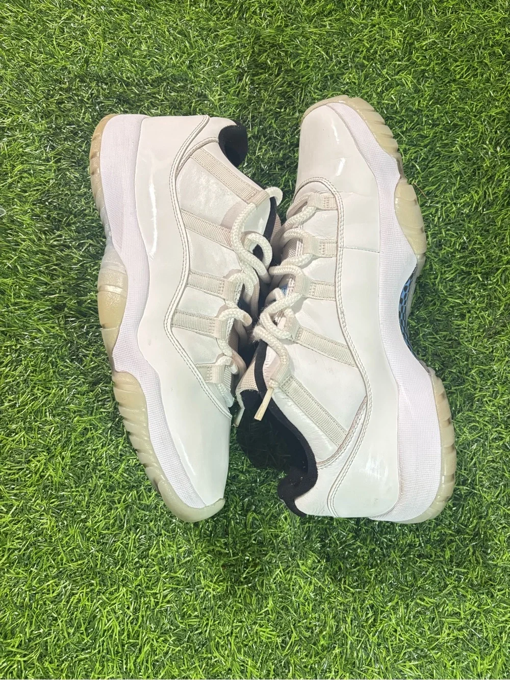 Jordan Men Shoes White with Black Accents